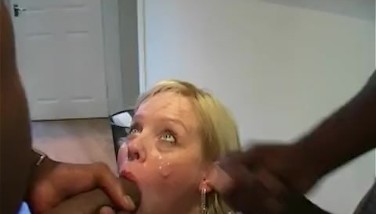 Blonde MILF overdoses on cock